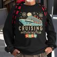 New Year Cruise Squad Happy New Year Vacation Trip 2024 Sweatshirt Gifts for Old Men