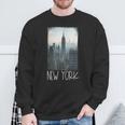 New York City Skyline Nyc New York City Sweatshirt Gifts for Old Men