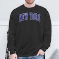 New York Text Sweatshirt Gifts for Old Men