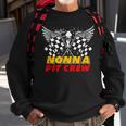 Nonna Pit Crew Race Car Birthday Party Matching Family Sweatshirt Gifts for Old Men