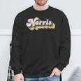 Norris Family Name Personalized Surname Norris Sweatshirt Gifts for Old Men