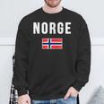 Norwegian Flag Norwegian Flag Sweatshirt Geschenke für alte Männer