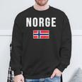 Norwegian Flag Norwegian Flag Sweatshirt Geschenke für alte Männer