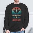Nuevo Abuelo Nacimiento Del Nieto Promovido A Abuelo Camisa de entrenamiento Regalos para ancianos