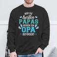 Nur Die Besten Papas Werden Zum Opa Befördert Sweatshirt Geschenke für alte Männer