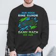 Nur Noch Eine Runde Gaming Gamer S Sweatshirt Geschenke für alte Männer