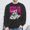 The Og Rizzmaxxer Rizz Rizzler Cat Selfie Sweatshirt Gifts for Old Men