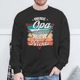 Ohne Opa Läuft Hier Nichts Sweatshirt Geschenke für alte Männer