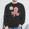 Oktopusolleyball Spieler Ballsportarten Sweatshirt Geschenke für alte Männer