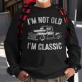 Old Pickup Truck Graphic I'm Not Old I'm Classic Trucker Sweatshirt Gifts for Old Men