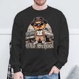 Old School Hip Hop Lowrider Chicano Cholo Low Rider Sweatshirt Gifts for Old Men