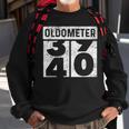 Oldometer Odometer 40Th Birthday 40 Sweatshirt Gifts for Old Men