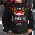 Oldschool Christmas Deer Pjs Xmas Family Matching Sweatshirt Gifts for Old Men