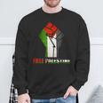 Palestina Libre Apoya A Palestina Y A Los Árabes Camisa de entrenamiento Regalos para ancianos