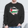 Palestinian Territory Splash Sweatshirt Gifts for Old Men