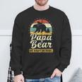 Papa Bear 2 Bären-Welpen Papa 2 Kinderatertag Bär Kapuzenjacke Sweatshirt Geschenke für alte Männer