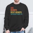 Papa Opa Uropa Lustiger Großvater Zumatertag Sweatshirt Geschenke für alte Männer