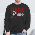 Papa Poule Cadeau Humour Original Sweater e Cadeaux pour les vieillards