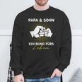 Papa Und Sohn Ein Bund Für Leben Father Son Father's Day S Sweatshirt Geschenke für alte Männer