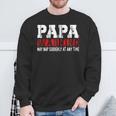 Papa Warning Kann Jederzeit Plötzlich Ein Nickerchen Machen Outfit Herren Kapuzenjacke Sweatshirt Geschenke für alte Männer