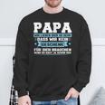 Papa Wir Liebe Dich So Sehr Papa Papa W S Sweatshirt Geschenke für alte Männer