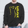 Papakaatertag Bester Papa Alpaka Sweatshirt Geschenke für alte Männer