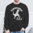 Papasaurus Rex Papa Dinosaurier Lustigesatertagsgeschenk Sweatshirt Geschenke für alte Männer