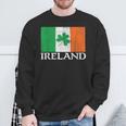 Patriotic Irish Flag Ireland St Patrick's Day Sweatshirt Gifts for Old Men