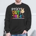 Peace Out Pre K Happy Last Day Of Pre K Graduation Sweatshirt Gifts for Old Men