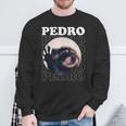 Pedro Pedro Racoon Dance Popular Internet Meme Racoon Day Sweatshirt Gifts for Old Men