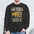 Pensionierter Trucker Sweatshirt, Legendary Truck Driver Ruhestand Geschenke für alte Männer