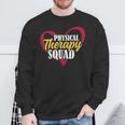 Physical Therapists Rehab Directors Physical Therapy Squad Sweatshirt Gifts for Old Men