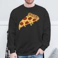 Pixel Pizza Sweatshirt Gifts for Old Men