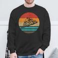 Pizza Slice Retro Style Vintage Sweatshirt Gifts for Old Men