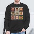 I Still Play With Blocks Quilt Quilting Sewing Sweatshirt Gifts for Old Men