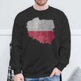 Poland Flag Sweatshirt Geschenke für alte Männer