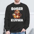 Polen Bober Kurwa Meme Bóbr Kurwa Polnisch Bier Bober Sweatshirt Geschenke für alte Männer