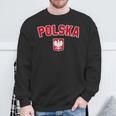 Polen Polska Flagge Adler Damen Herren Kinder Polska Sweatshirt Geschenke für alte Männer