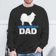 Pomeranian Zwergspitz Papa Sweatshirt Geschenke für alte Männer