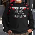 Pop-Pop The Man The Myth The Legend V2 Pop-Pop Sweatshirt Gifts for Old Men