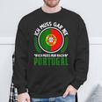 Portugal Holiday Portuguese Flag Madeira Sweatshirt Geschenke für alte Männer