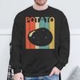 Potato Costume Sweatshirt Geschenke für alte Männer