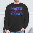 Powered By Ketones Ketogenic Diet Healthy Ketosis Sweatshirt Gifts for Old Men