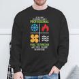 Professional Hvac Technician Hvac Heating Cooling Sweatshirt Gifts for Old Men