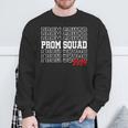 Prom Squad 2024 Prom Class Of 2024 Graduate Sweatshirt Gifts for Old Men