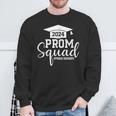 Prom Squad 2024 Graduation Prom Class Of 2024 Proud Grandpa Sweatshirt Gifts for Old Men