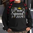 Prom Squad Senior 2024 Prom Graduation Matching Party Sweatshirt Gifts for Old Men