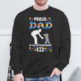 Proud Autism Dad Apparel Matching Autism Awareness Father Sweatshirt Gifts for Old Men