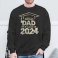 Proud Dad Of A Class Of 2024 Graduate Senior 24 Graduation Sweatshirt Gifts for Old Men