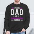 Proud Dad Of A Craniosynostosis Warrior Awareness Recovery Sweatshirt Gifts for Old Men